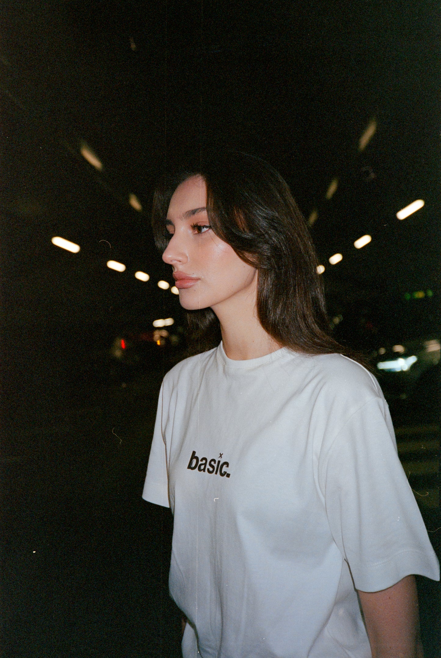 3D logo tee WHITE